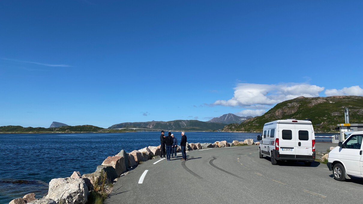 Veerpont naar Senja